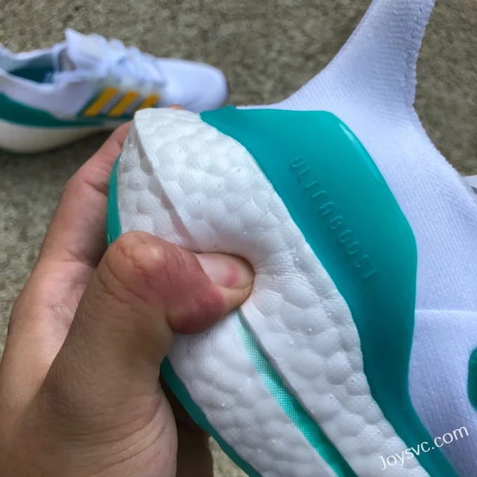 adidas UltraBoost 22 White Yellow Green GX5463