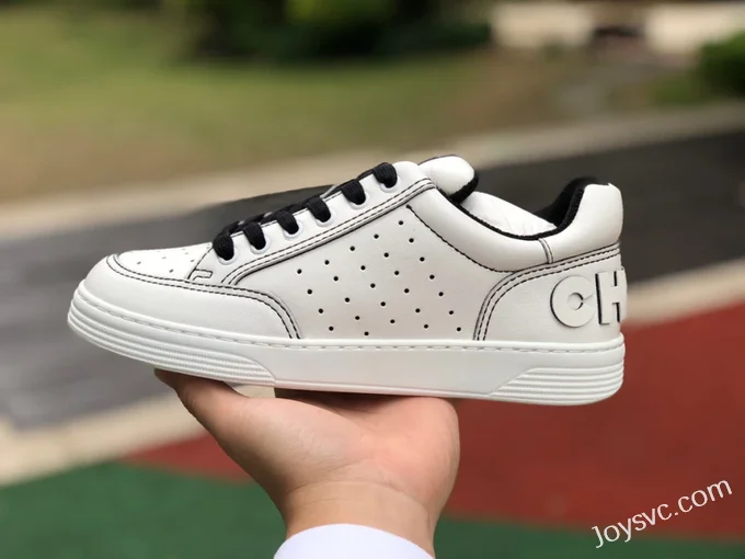 CHANEL 2021 Panda Sneakers in White