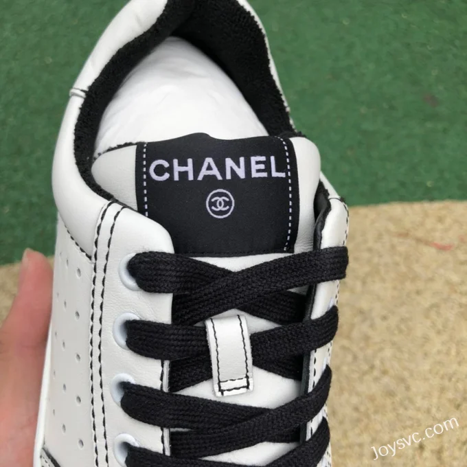 CHANEL 2021 Panda Sneakers in White