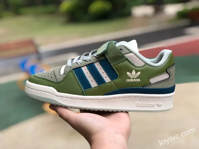 Adidas Forum 84 Low Green Retro Sneakers GX4545