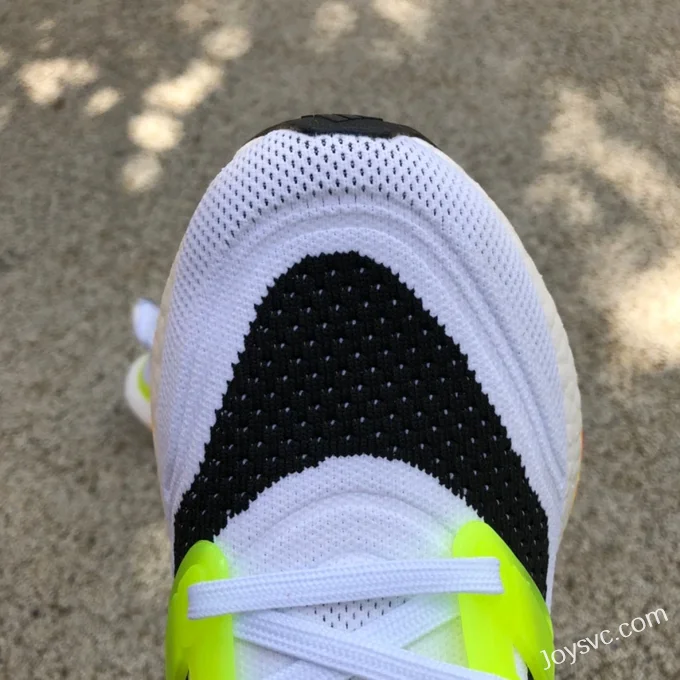 adidas UltraBoost 21 White Fluorescent Green FY0366