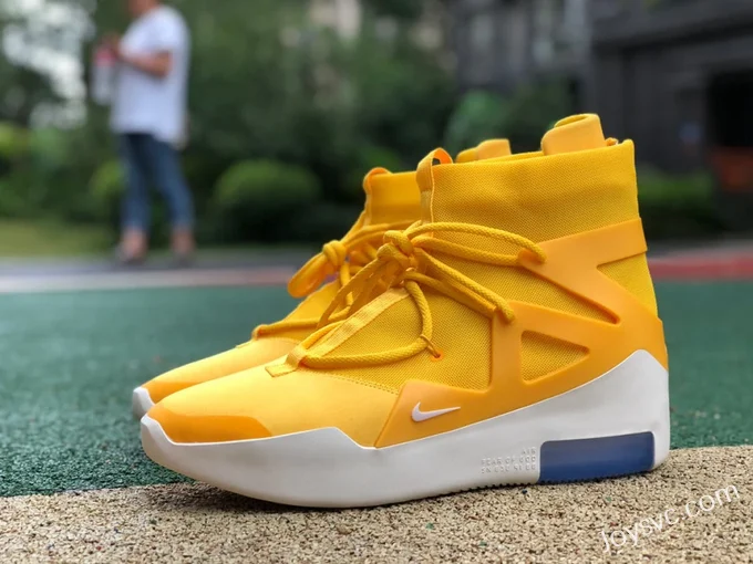 Nike Air Fear of God 1 Yellow White AR4237-700