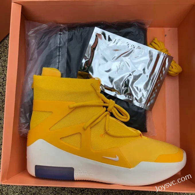 Nike Air Fear of God 1 Yellow White AR4237-700