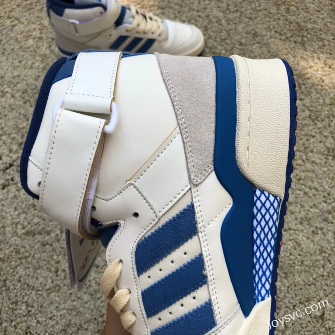 Adidas Forum 84 Hi White Blue High Top Sneakers FY7793