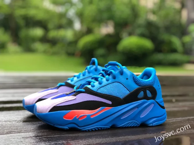 Adidas Yeezy Boost 700 in Blue and Purple