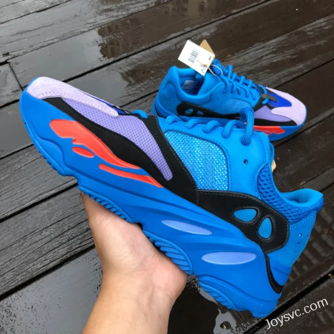 Adidas Yeezy Boost 700 in Blue and Purple