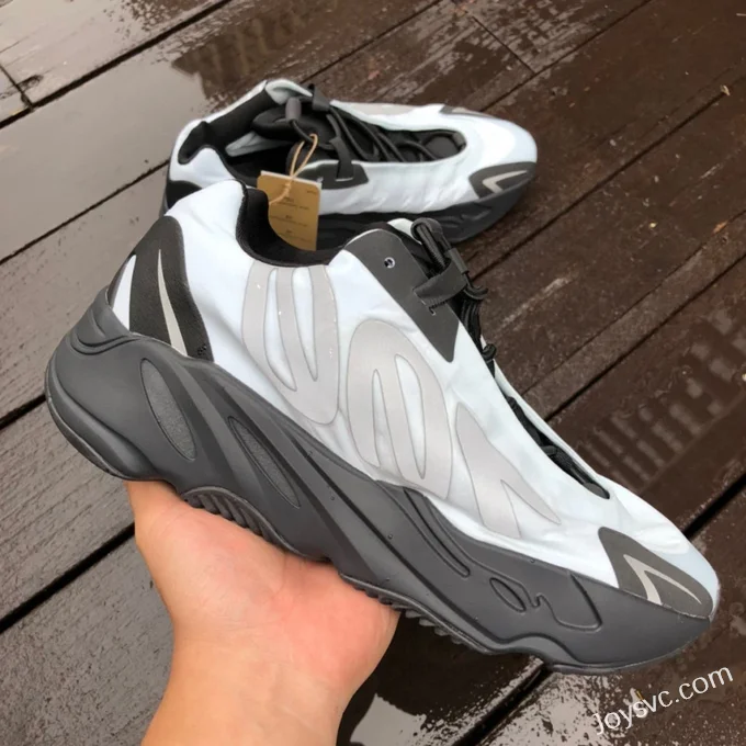 Adidas Yeezy 700 in Ice Blue and Black