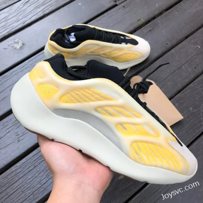 Adidas Yeezy 700 V3 in White and Yellow