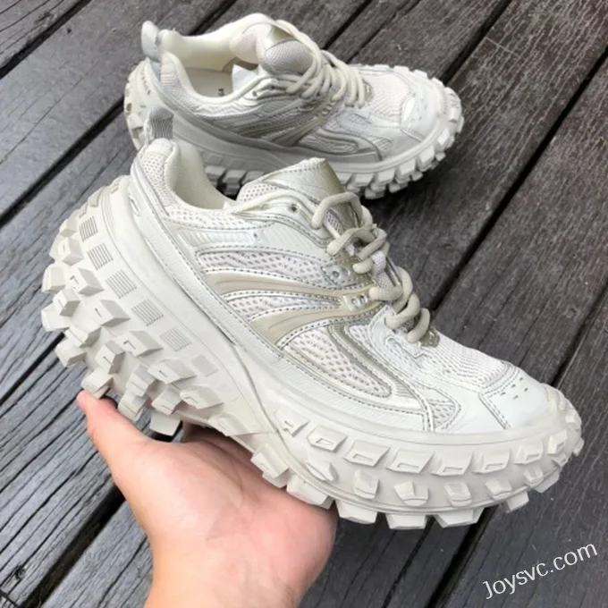 Balenciaga Defender Beige Grey Sneakers