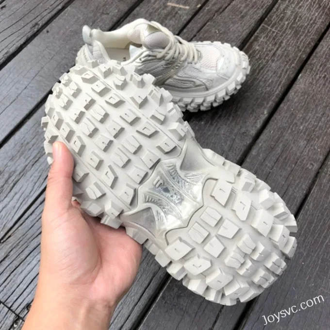 Balenciaga Defender Beige Grey Sneakers