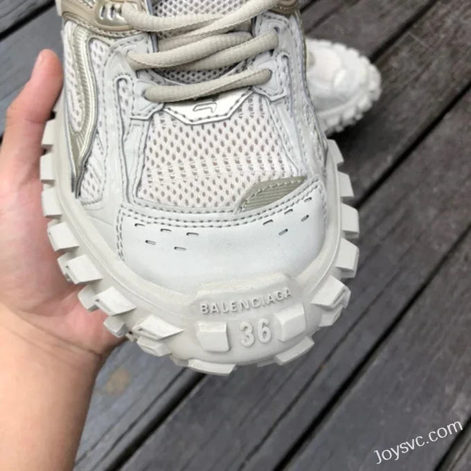 Balenciaga Defender Beige Grey Sneakers