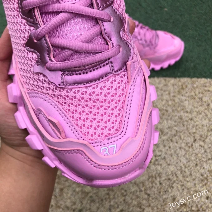 Balenciaga Track 3 Pink Sneakers