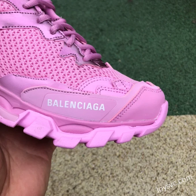 Balenciaga Track 3 Pink Sneakers