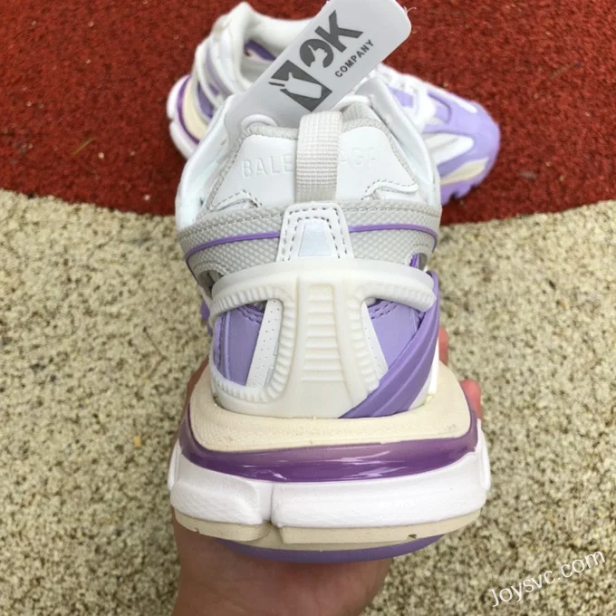 Balenciaga Track 2.0 White Purple Sneakers