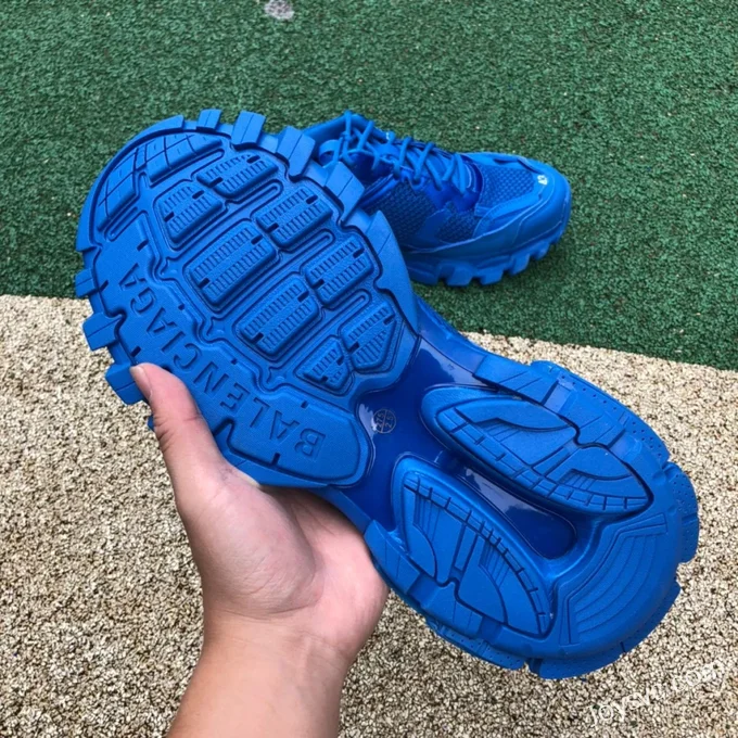 Balenciaga Track 3 Blue Sneakers