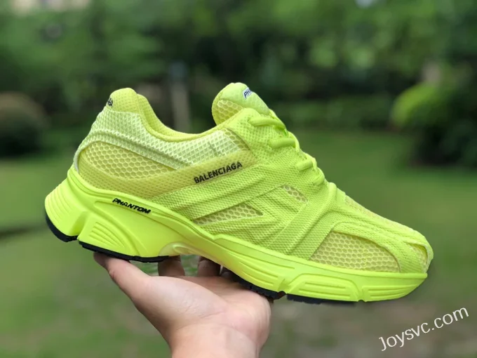 Balenciaga Fluorescent Green Phantom Vintage Dad Shoes