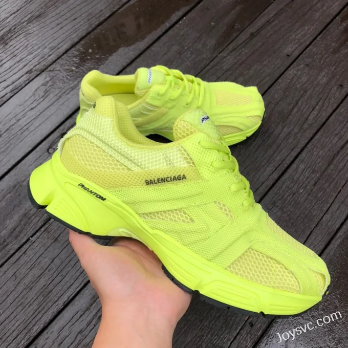 Balenciaga Fluorescent Green Phantom Vintage Dad Shoes