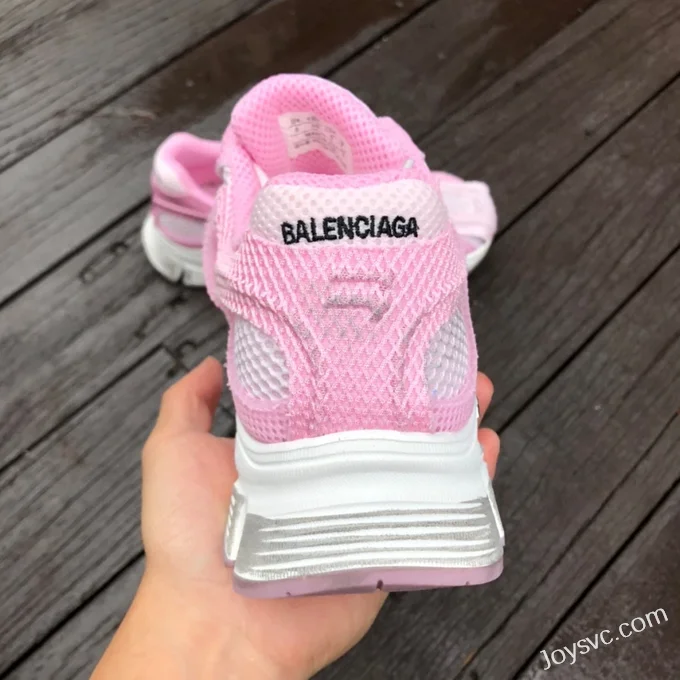 Balenciaga White Pink Phantom Vintage Dad Shoes