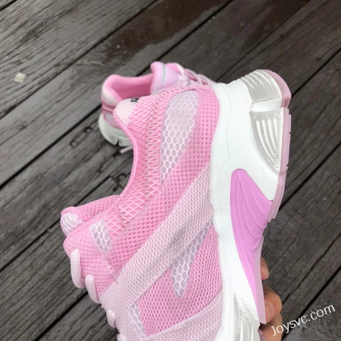 Balenciaga White Pink Phantom Vintage Dad Shoes