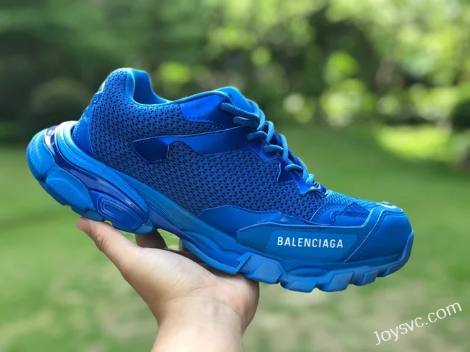 Balenciaga Track 3 Blue Sneakers