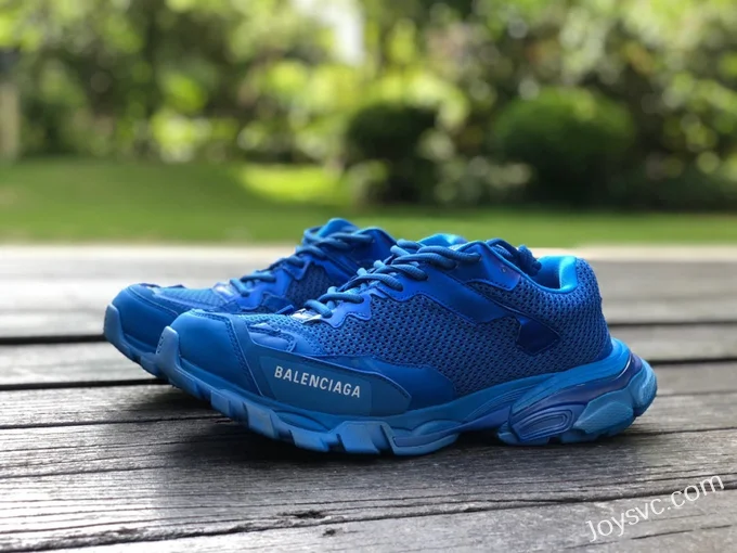 Balenciaga Track 3 Blue Sneakers