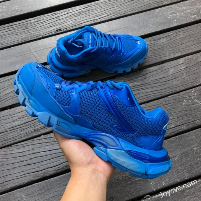 Balenciaga Track 3 Blue Sneakers