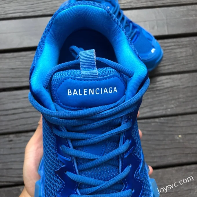 Balenciaga Track 3 Blue Sneakers