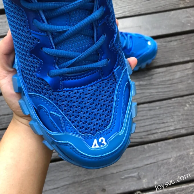 Balenciaga Track 3 Blue Sneakers