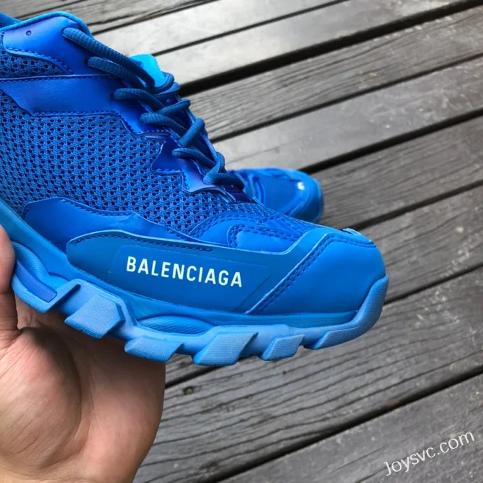 Balenciaga Track 3 Blue Sneakers