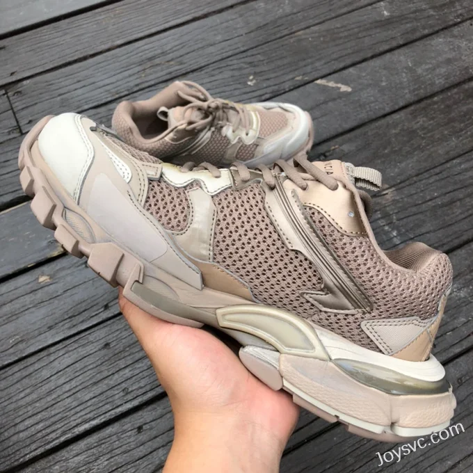 Balenciaga Track 3 Khaki Sneakers