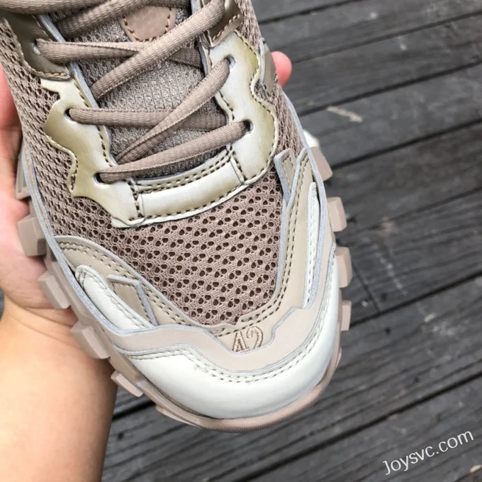 Balenciaga Track 3 Khaki Sneakers