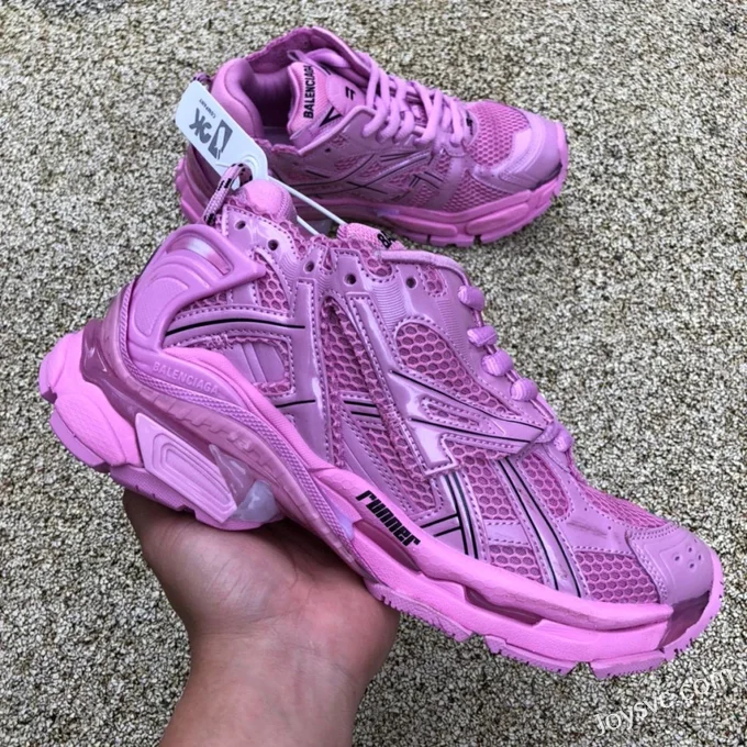 Balenciaga Runner Pink Sneakers 211112ss0816