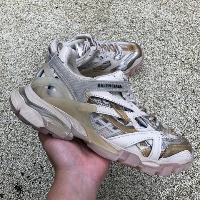 Balenciaga Track 2.0 Khaki Sneakers