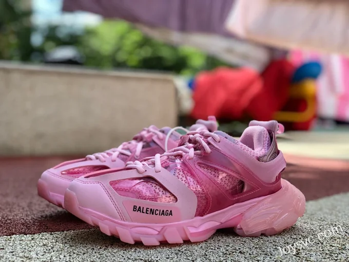 Balenciaga Triple S White Pink Sneakers