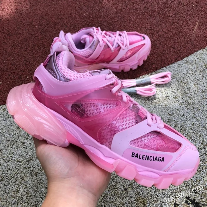 Balenciaga Triple S White Pink Sneakers