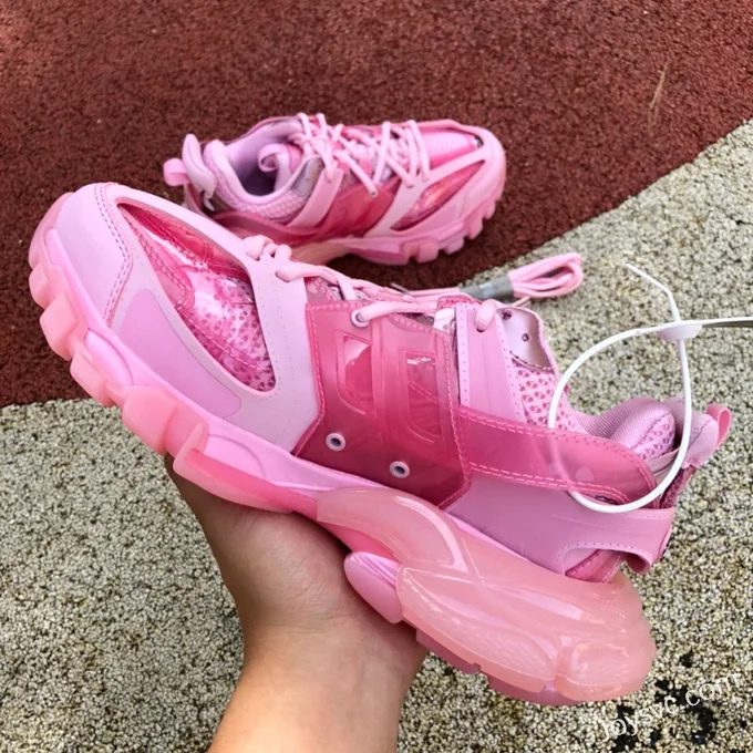 Balenciaga Triple S White Pink Sneakers