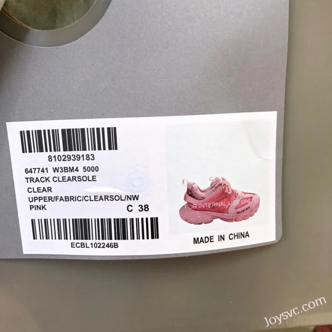 Balenciaga Triple S White Pink Sneakers