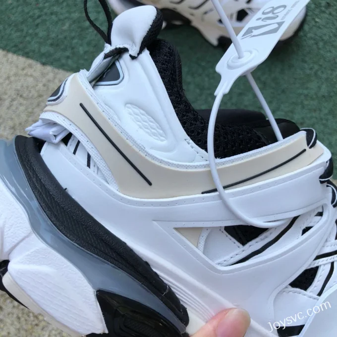 Balenciaga Triple S White Black Sneakers