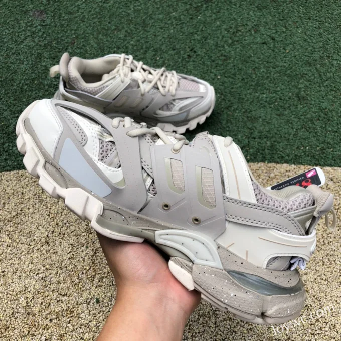 Balenciaga Triple S White Grey Sneakers