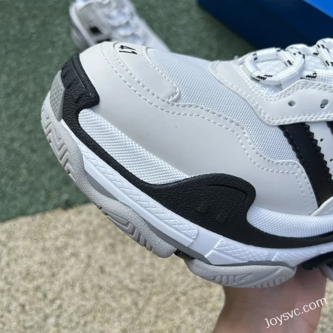 Balenciaga Adidas White Triple S Vintage Dad Shoes