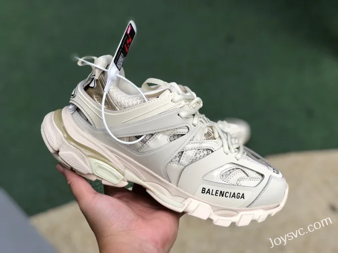 Balenciaga Track 3 White Light Brown Sneakers