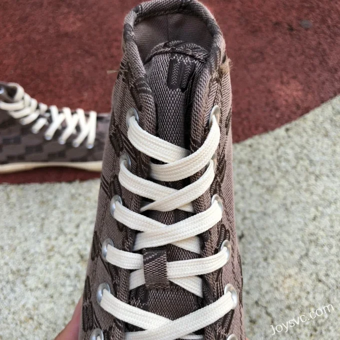 Balenciaga High-Top Canvas Vintage Dad Shoes