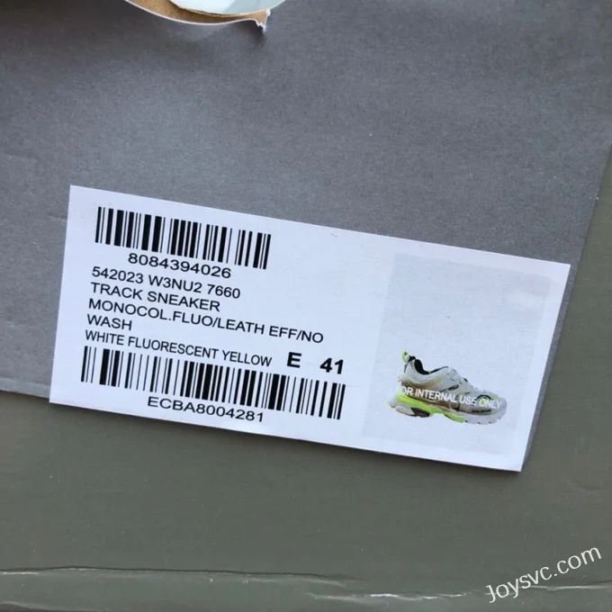 Balenciaga Triple S White Fluorescent Green Sneakers