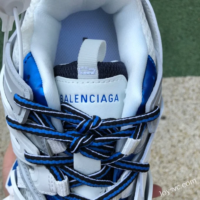 Balenciaga Triple S White Grey Blue Sneakers