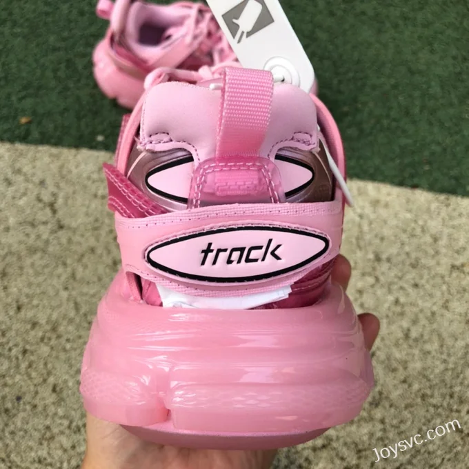 Balenciaga Triple S Transparent Pink Sneakers