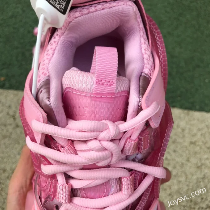 Balenciaga Triple S Transparent Pink Sneakers