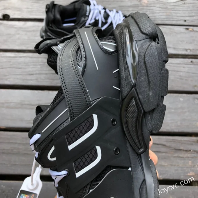 Balenciaga Triple S Black White Sneakers