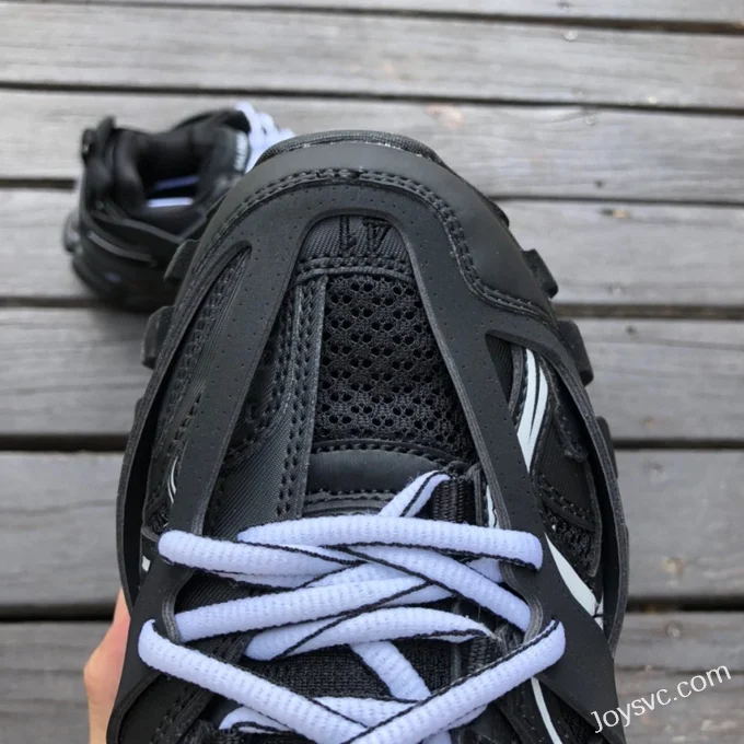 Balenciaga Triple S Black White Sneakers