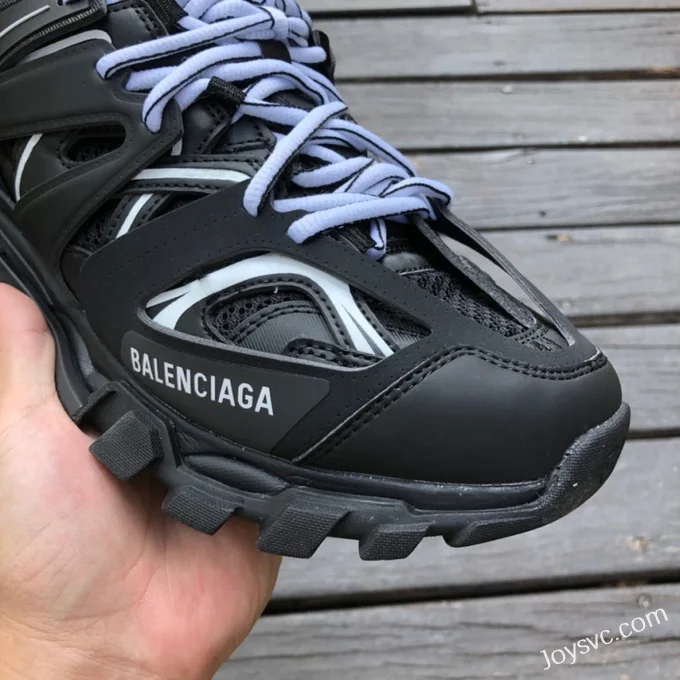 Balenciaga Triple S Black White Sneakers