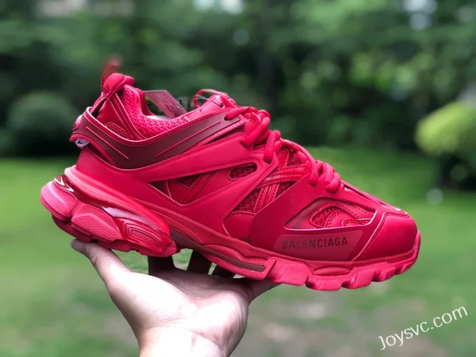 Balenciaga Triple S Red Sneakers